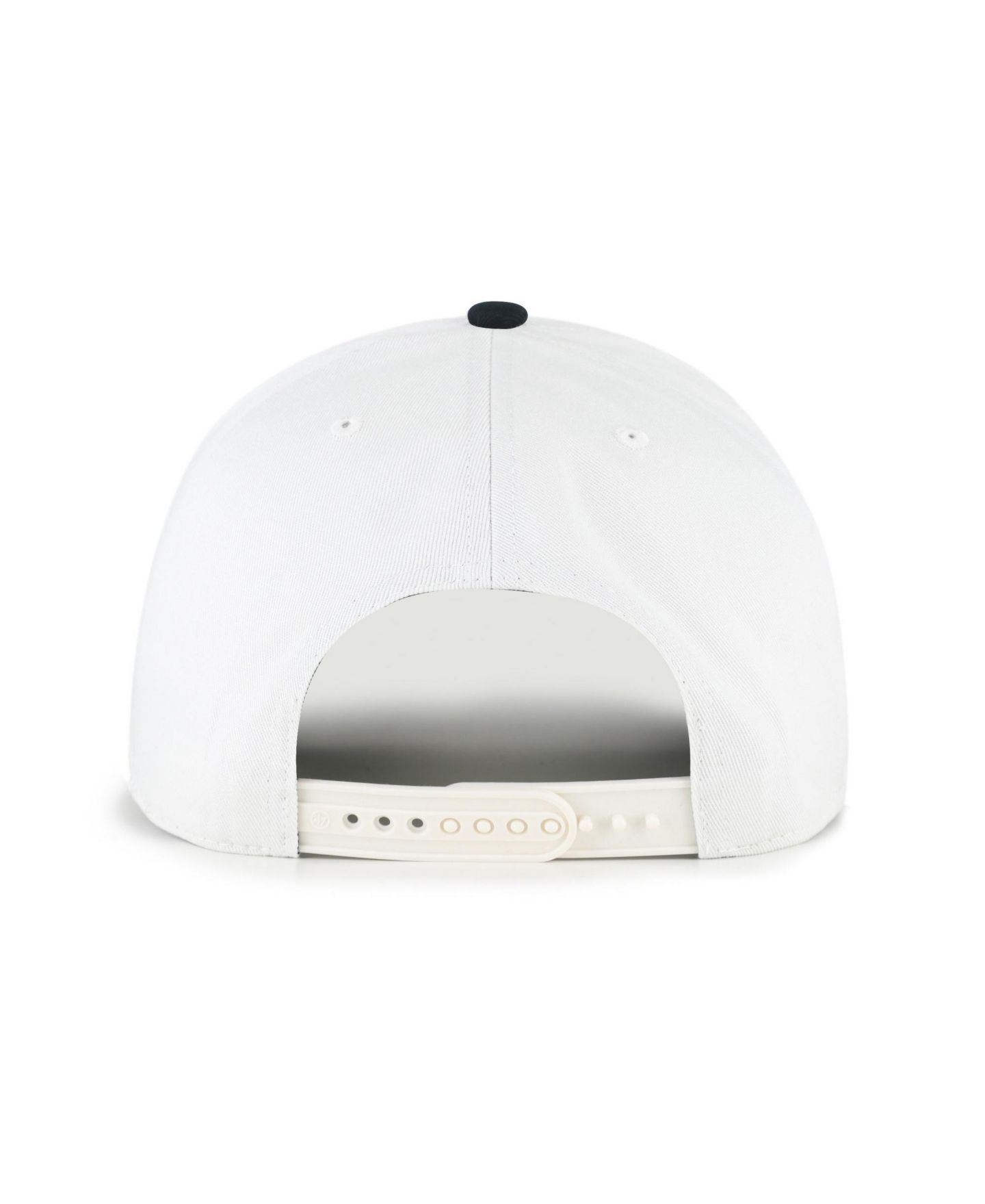 Мужская кепка '47 Brand White/Black Cincinnati Reds Glizzy Collection Hitch Adjustable Hat — фото 3