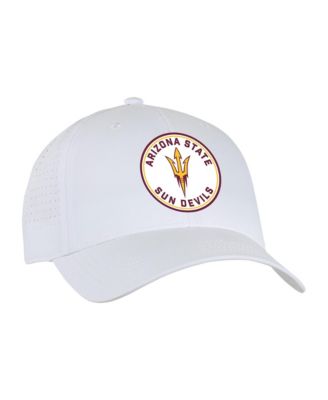 Men's and Women's  White Arizona State Sun Devils Brezo Adjustable Hat