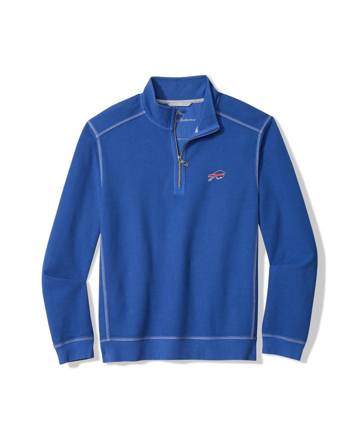Tommy Bahama Men's Royal Buffalo Bills Sport Tobago Half-Zip Pullover