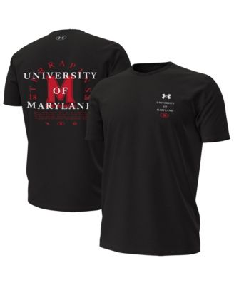Men's Black Maryland Terrapins 2026 Sideline Performance T-Shirt