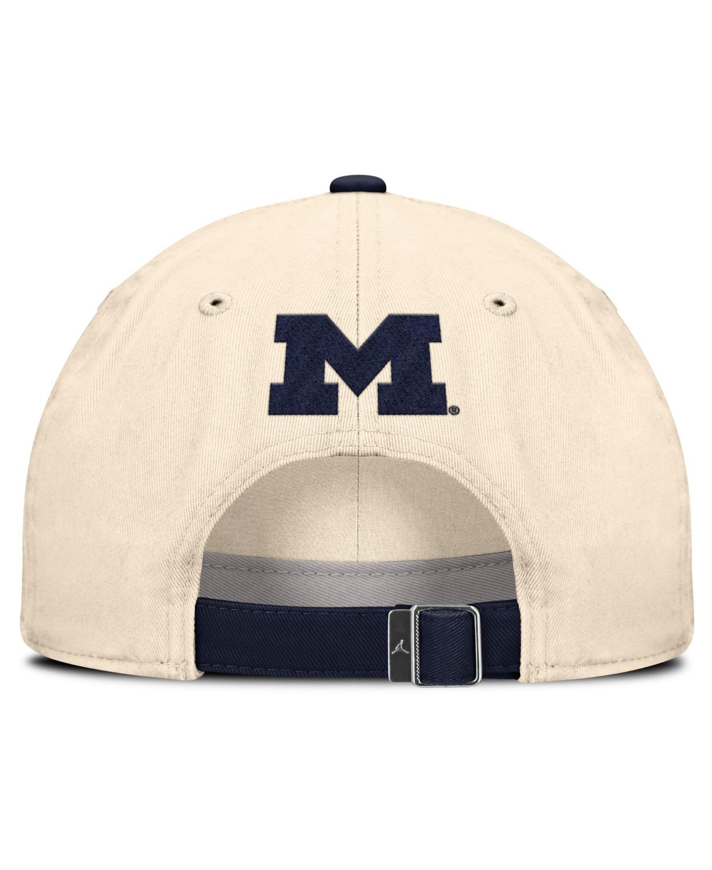 Кепка Jordan Natural Michigan Wolverines 2026 Primetime Natural 2-Tone Club Adjustable Hat — фото 4