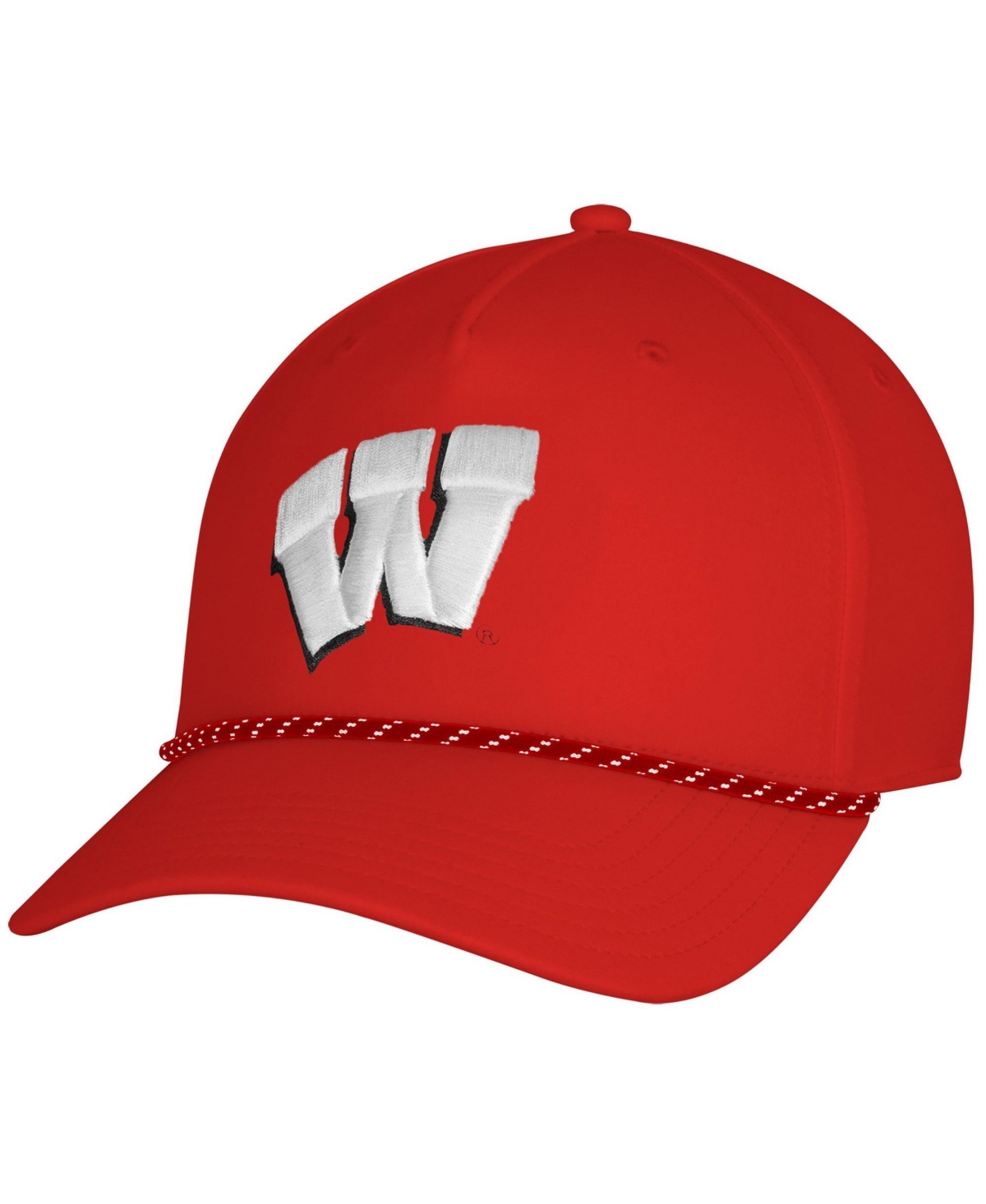 Under Armour Men's Red Wisconsin Badgers Sideline Drive Rope Adjustable Hat