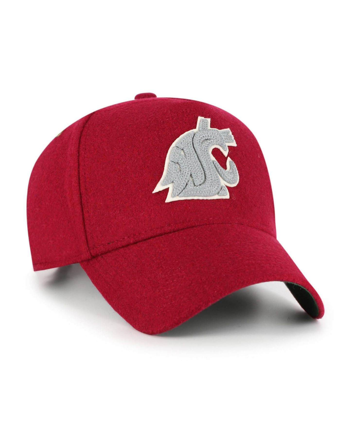 Кепка '47 Brand Crimson Washington State Cougars Collections Golden Age Offside DT Adjustable Hat — фото 2