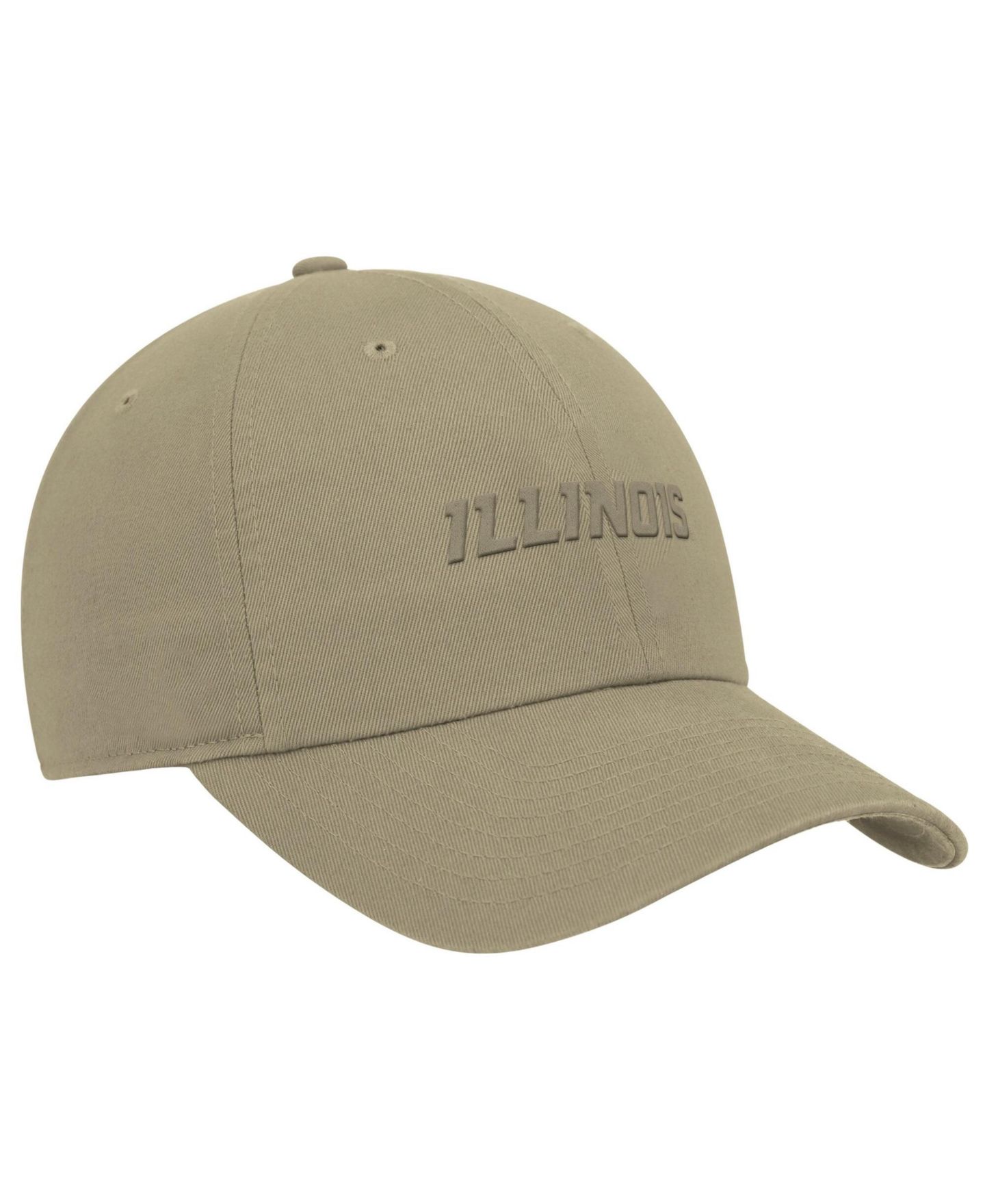 Мужская кепка Nike Beige Illinois Fighting Illini Club Adjustable Hat — фото 2