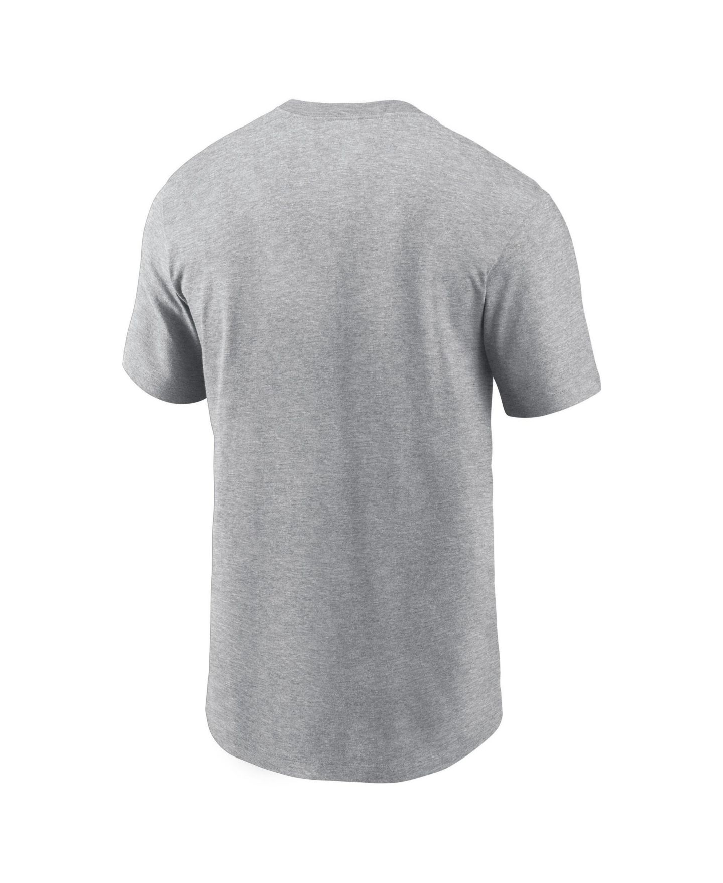 Мужская футболка Nike Heather Gray Iowa Hawkeyes Legacy Football Icon — фото 3