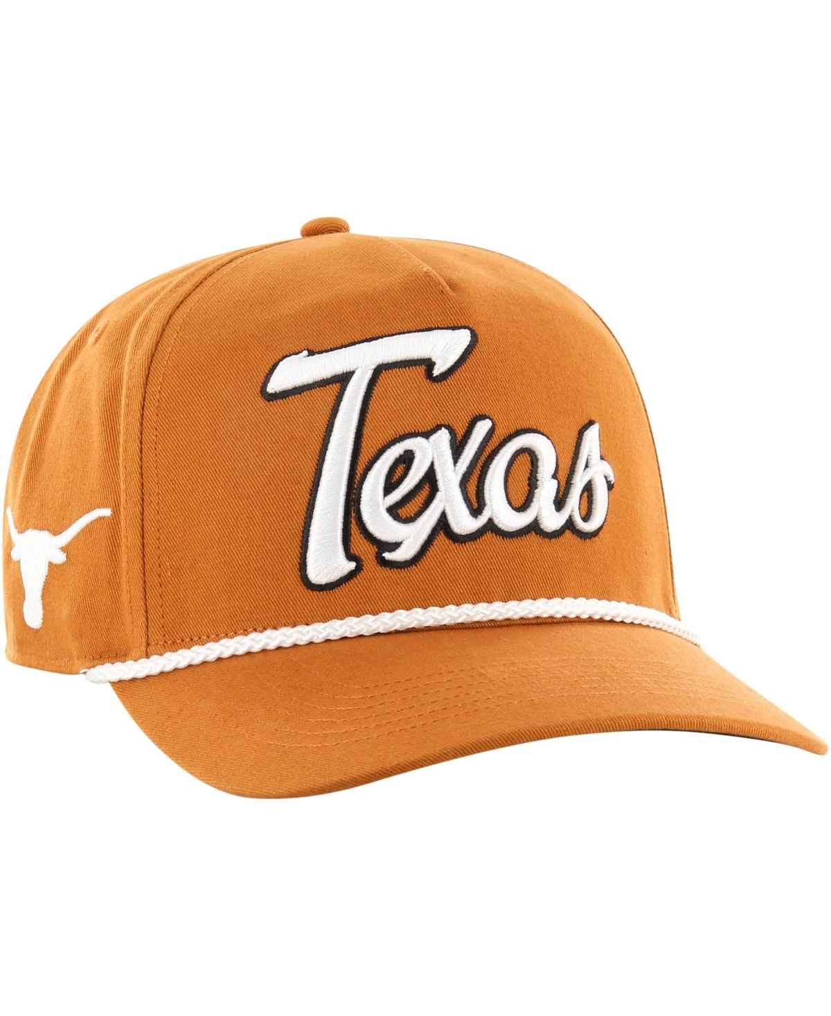 '47 Brand Men's Burnt Orange Texas Longhorns Overhand Hitch Adjustable Hat