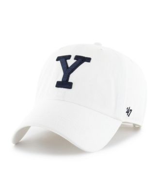 Men's '47 White Yale Bulldogs Clean Up Adjustable Hat