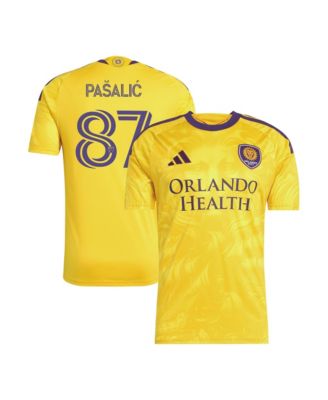 Men's Marco Pašalic Gold Orlando City SC 2026 Sunken Treasure Kit Replica Jersey