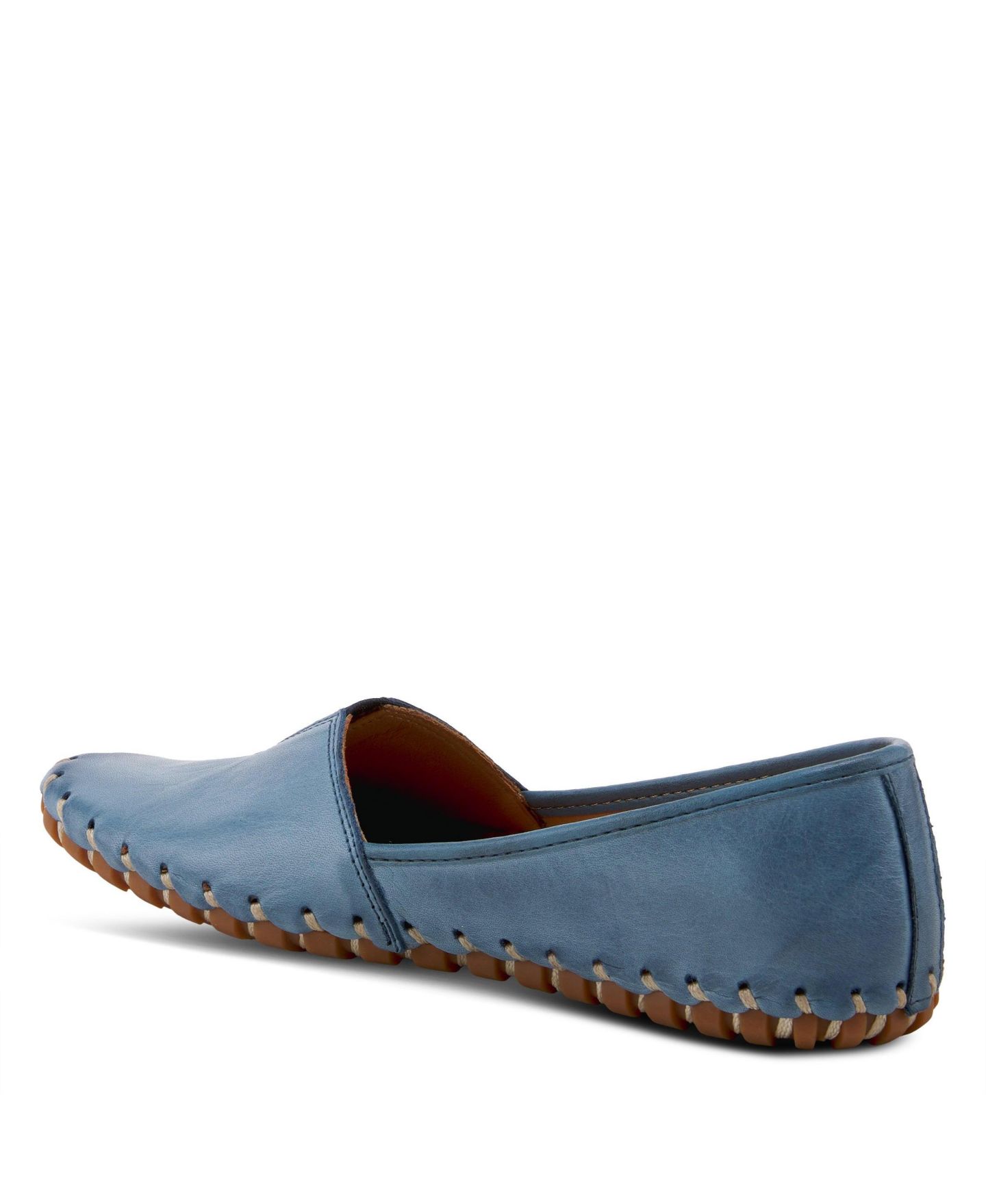 Женские туфли Spring Step Kathaleta Loafer with Premium Leather Upper, цвет: Синий — фото 8