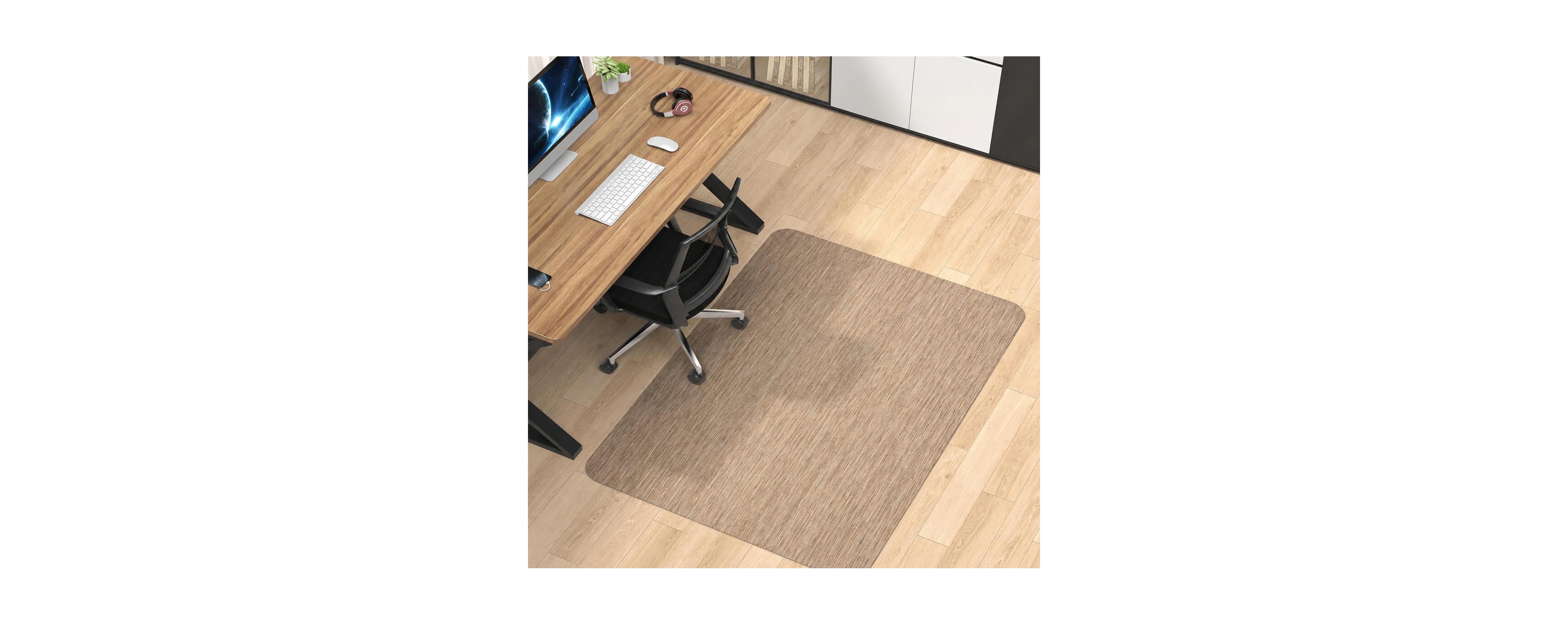 Danrong Large Anti Slip Hard Floor Office Chair Mat Protector For Rolling Chairs