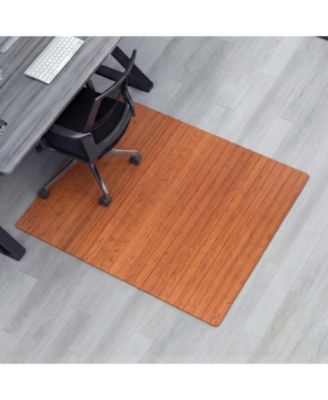 Office Chair Mat Anti Slip Carpet Floor Protector Thick Roll Up