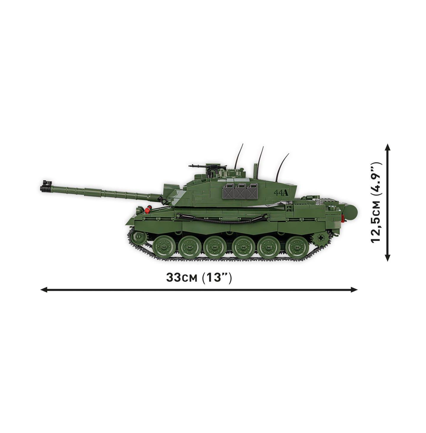 Детский конструктор COBI Armed Forces Challenger 2 954-Piece Building Set, Ages 10+ — фото 4