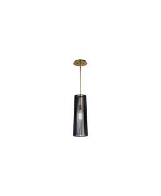 Linara 6" Wide and Brass Mini Pendant