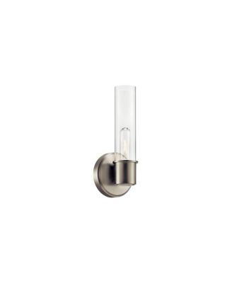 Aviv 13" High Brushed Nickel Wall Sconce