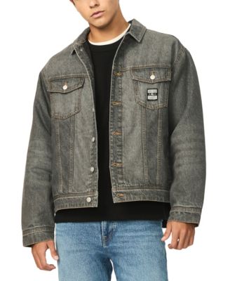 Men's Joe Oversized Stretch Denim Jacket