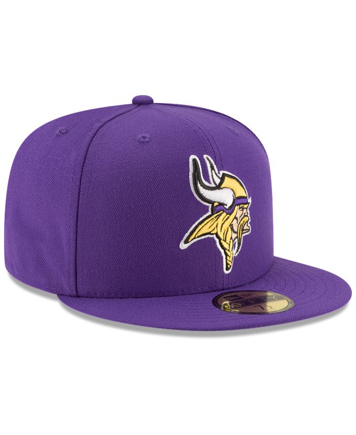 New Era Minnesota Vikings Team Basic 59FIFTY Fitted Cap - Macy's