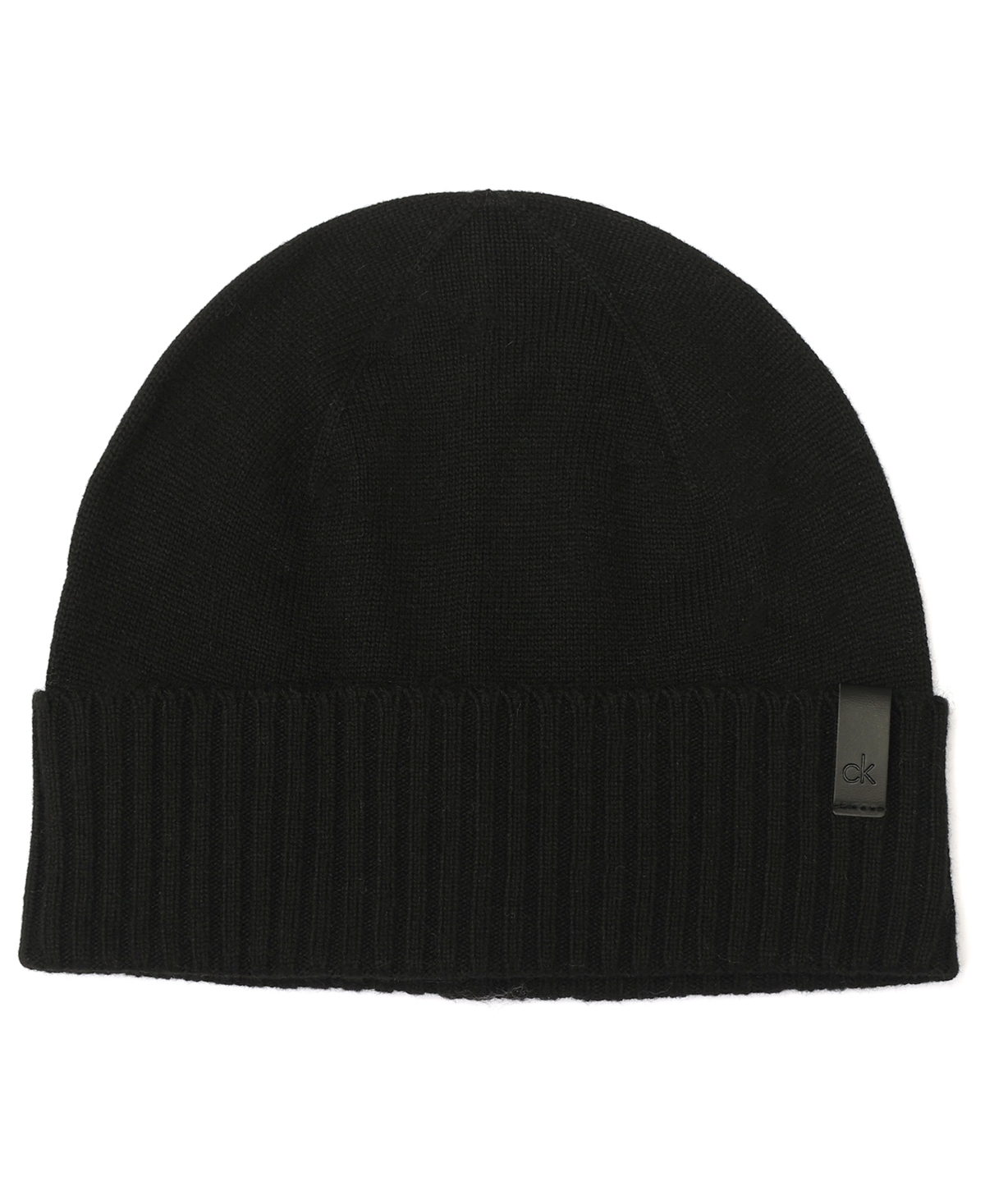 Calvin Klein Ribbed-Knit Winter Beanie