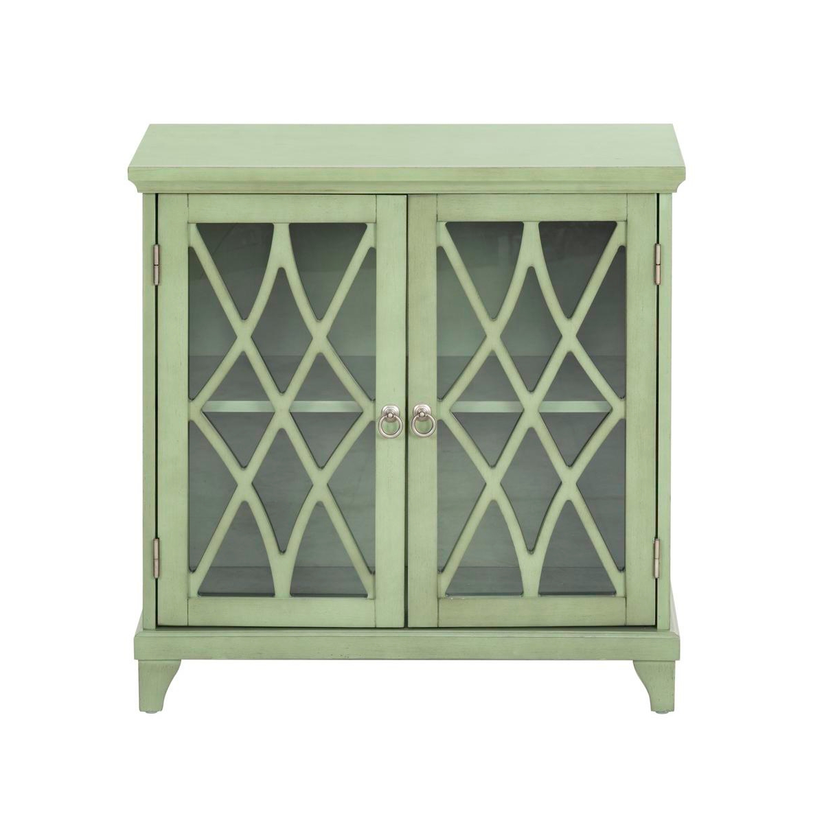 Augusta Home Glenn Two Door Cabinet - Sage
