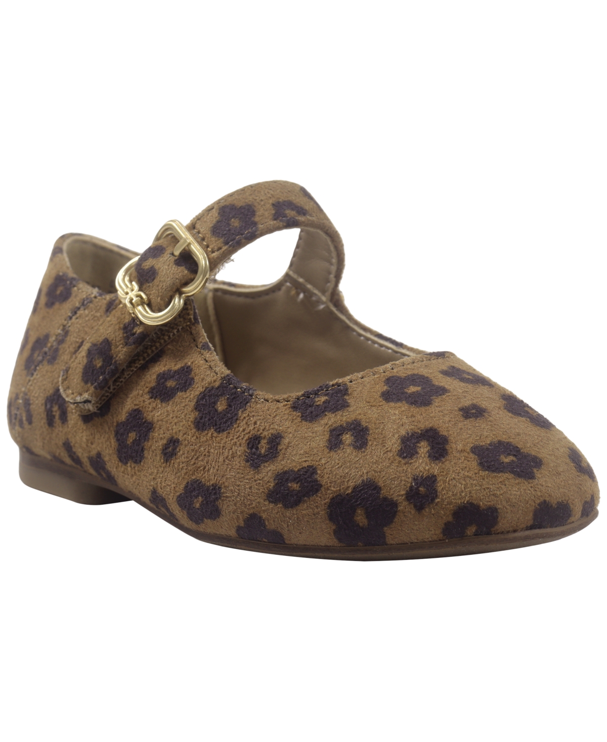 Sam Edelman Toddler Girls' Maeve Michaela Floral-Print Round Toe Flats