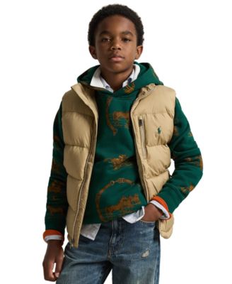 Boys' 8-20 Quilted Down Vest