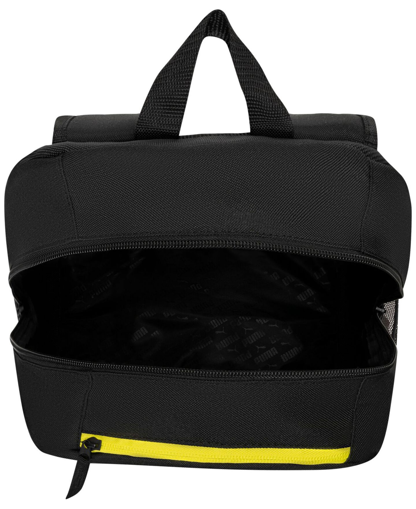 Рюкзак PUMA Classic Core Laptop Travel, цвет: Чёрный / Зелёный — фото 3