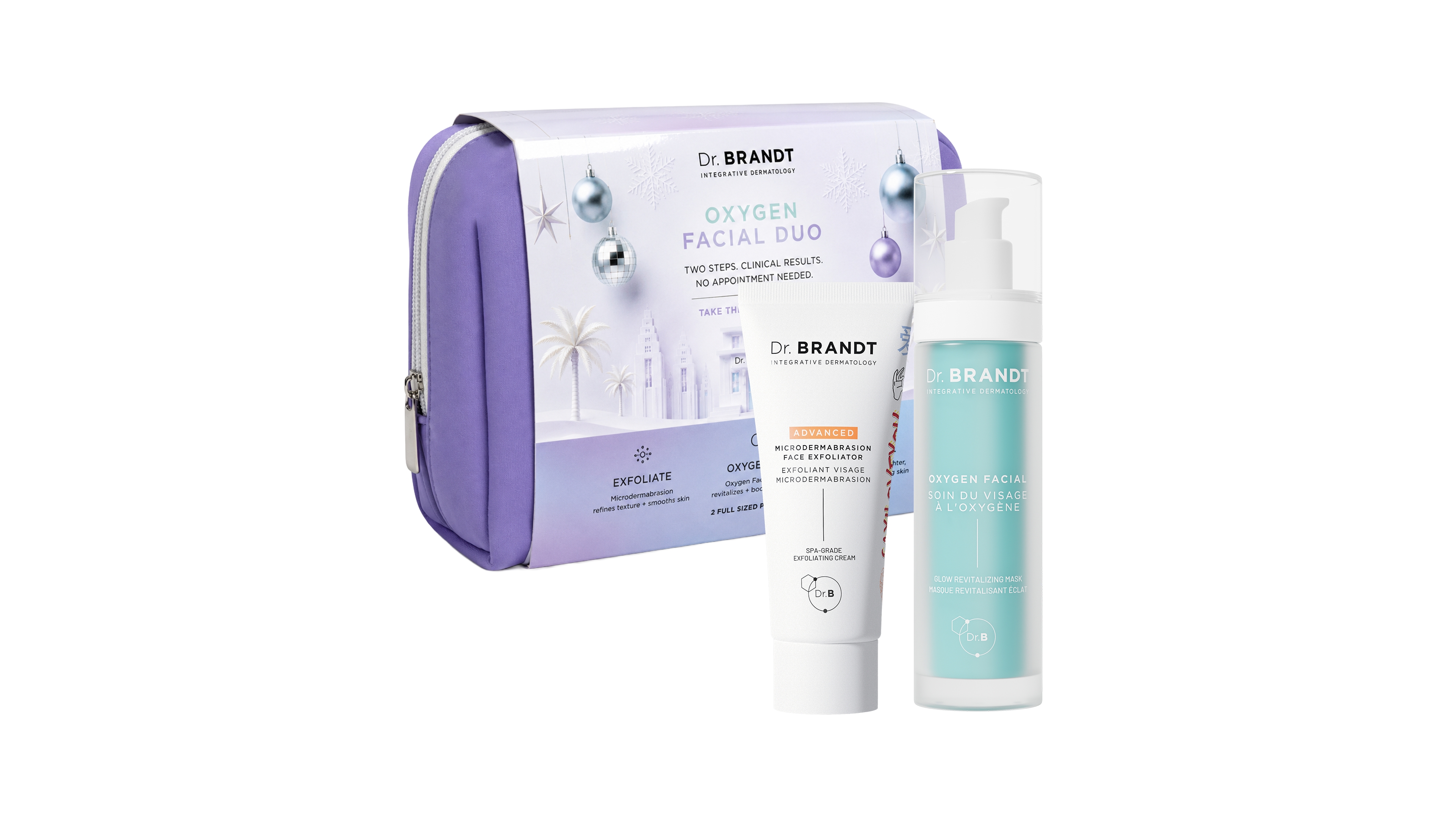 Dr. Brandt 3-Piece Oxygen Facial Holiday Duo Set