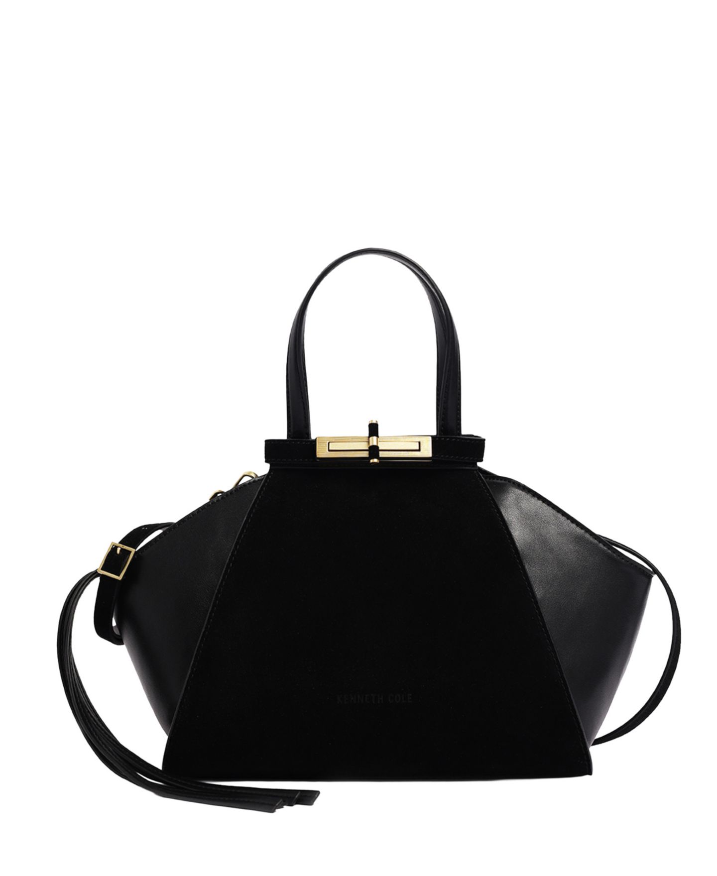 Женская сумка Kenneth Cole Crosby Satchel Handbag, цвет: Чёрный — фото 1