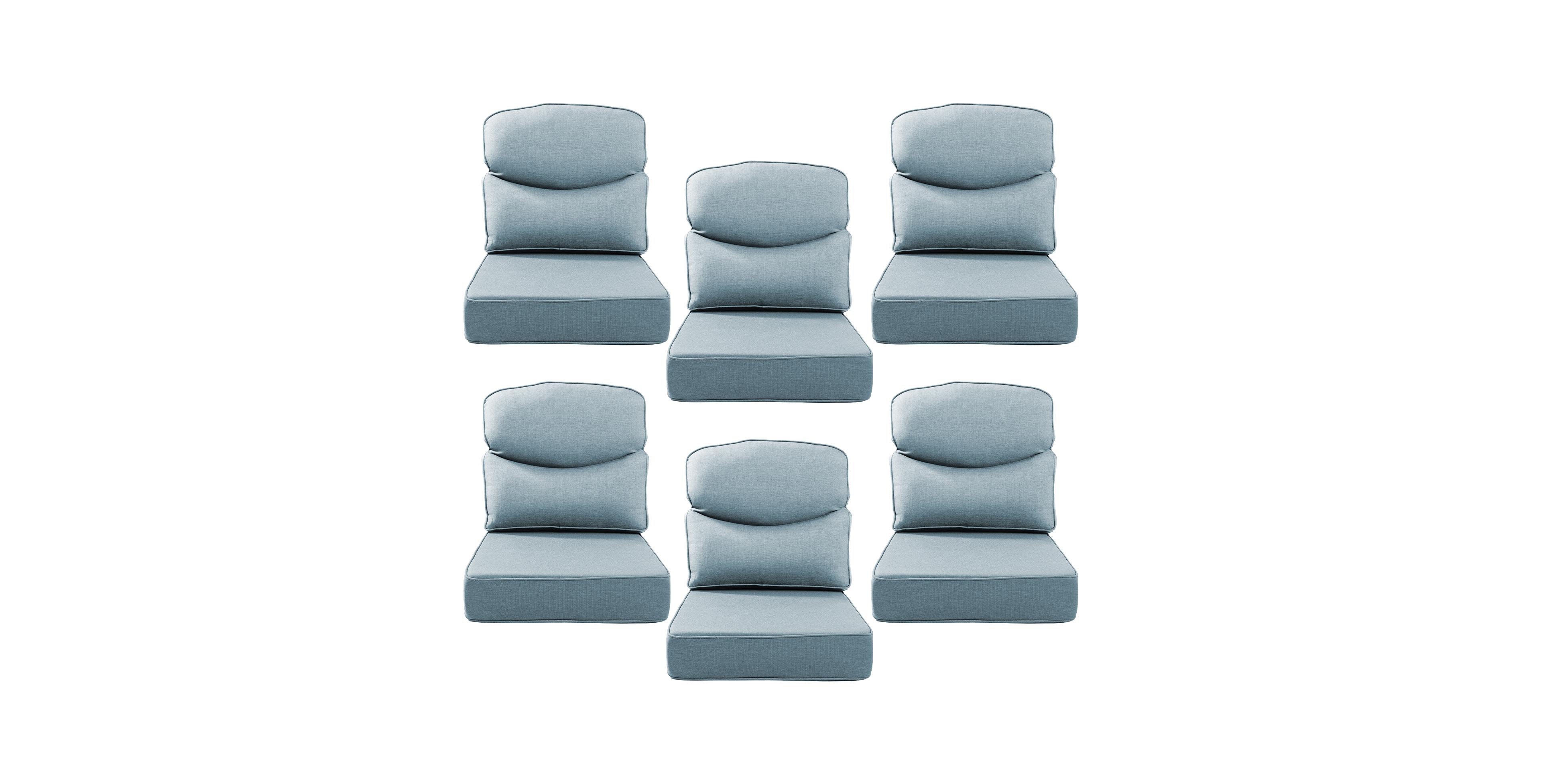 Bellefurn Luxury Smile 24x22x6 Outdoor Cushions