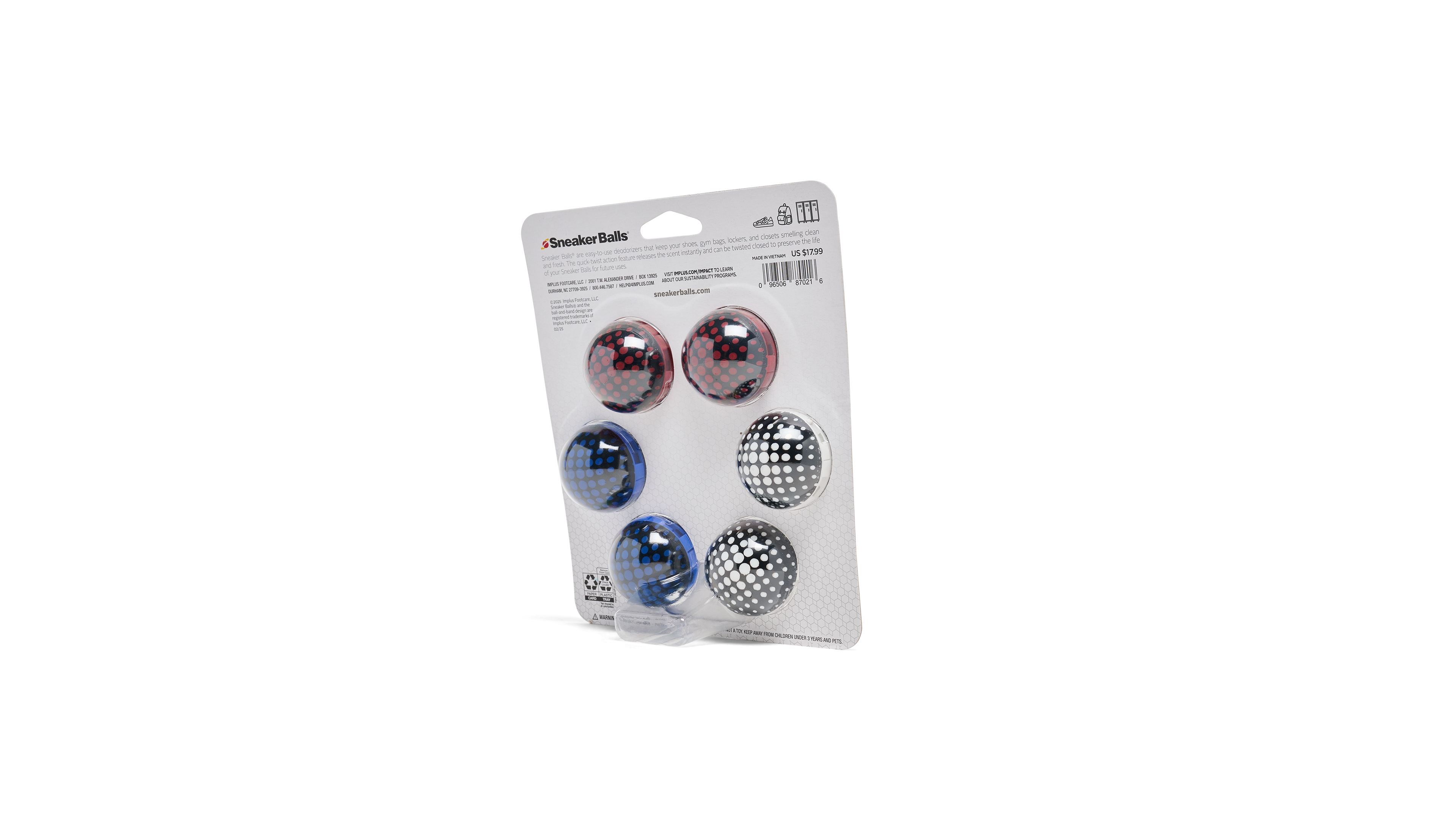 Sof Sole Sneaker Balls Deodorizer, 6-Pack from Finish Line