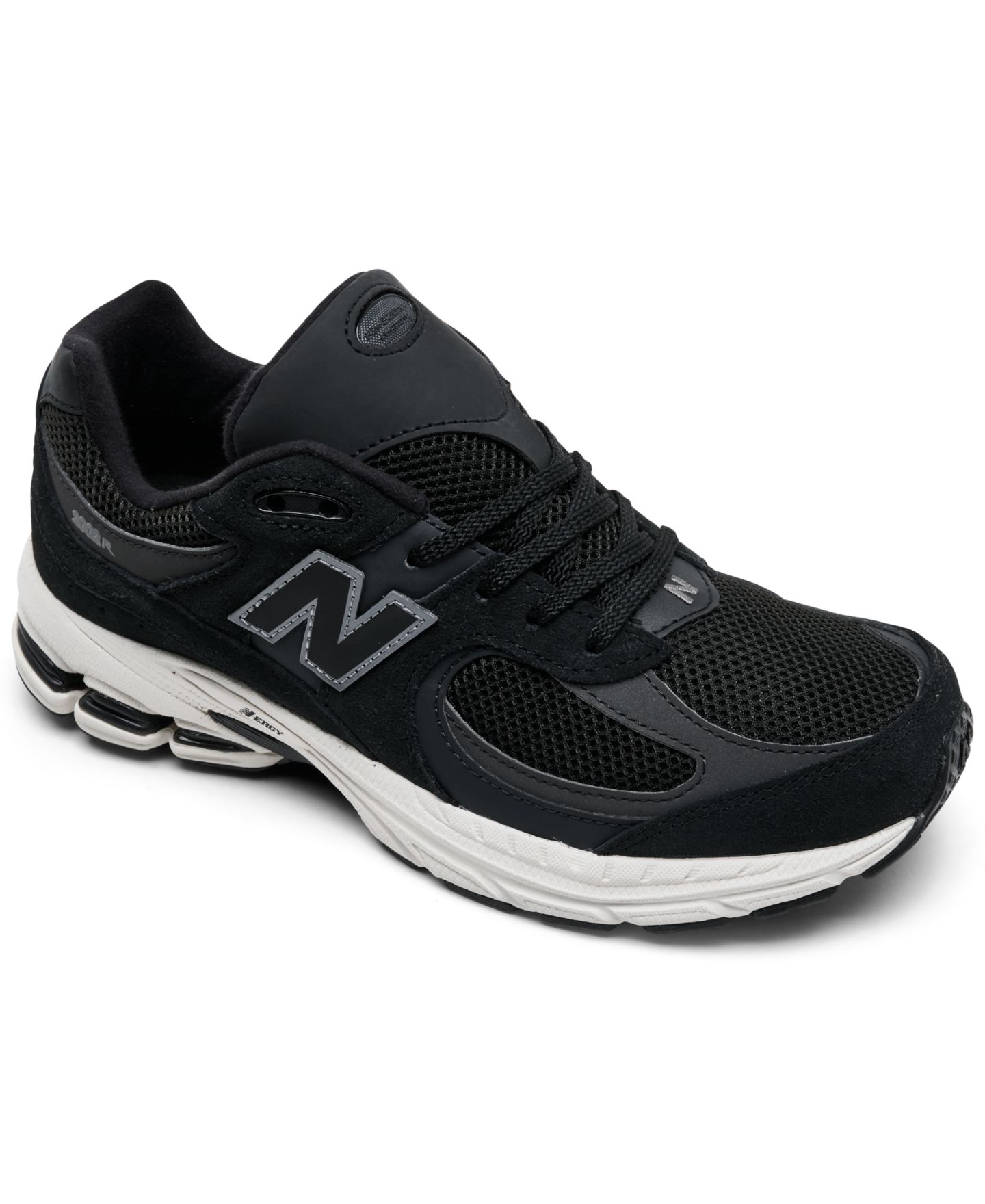 Детские кроссовки New Balance Big Kids' 2002R Athletic Low-Top, цвет: Чёрный — фото 1
