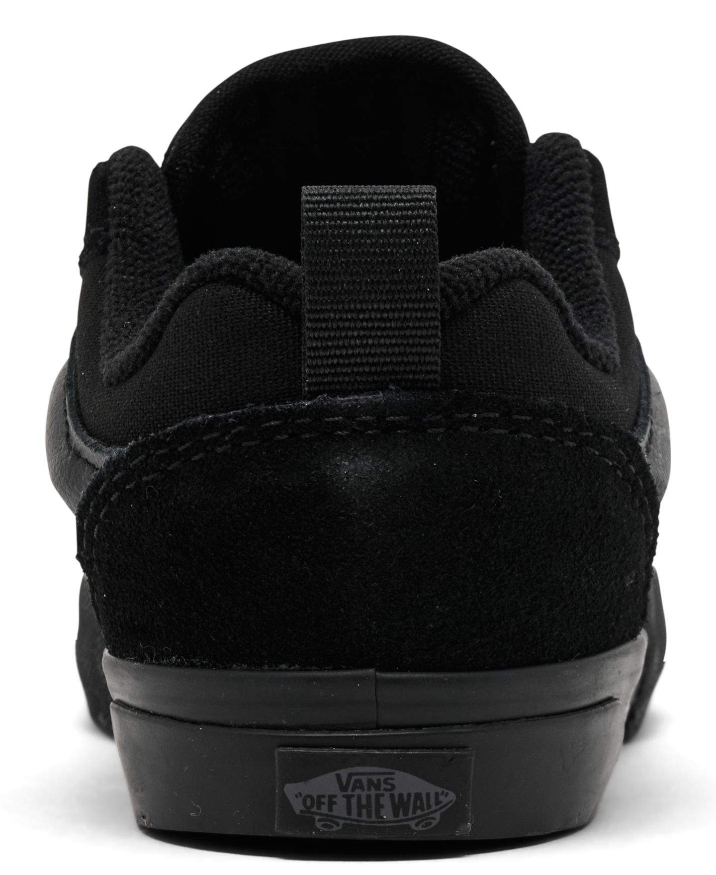 Детские низкие кеды Vans Knu Skool для малышей, цвет: Чёрный — фото 4