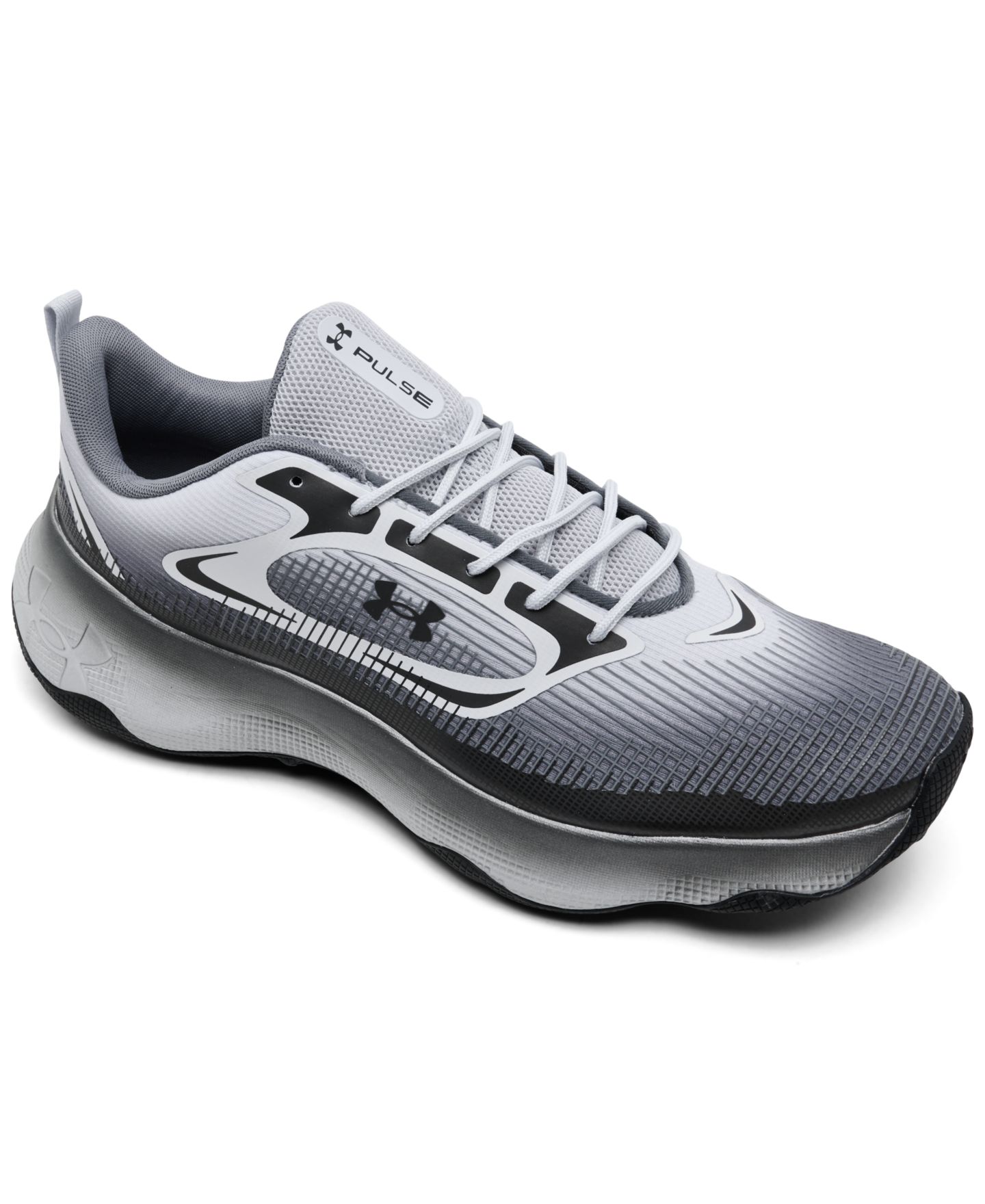 Мужские кроссовки Under Armour UA Pulse Low-Top Athletic, цвет: Серый — фото 1