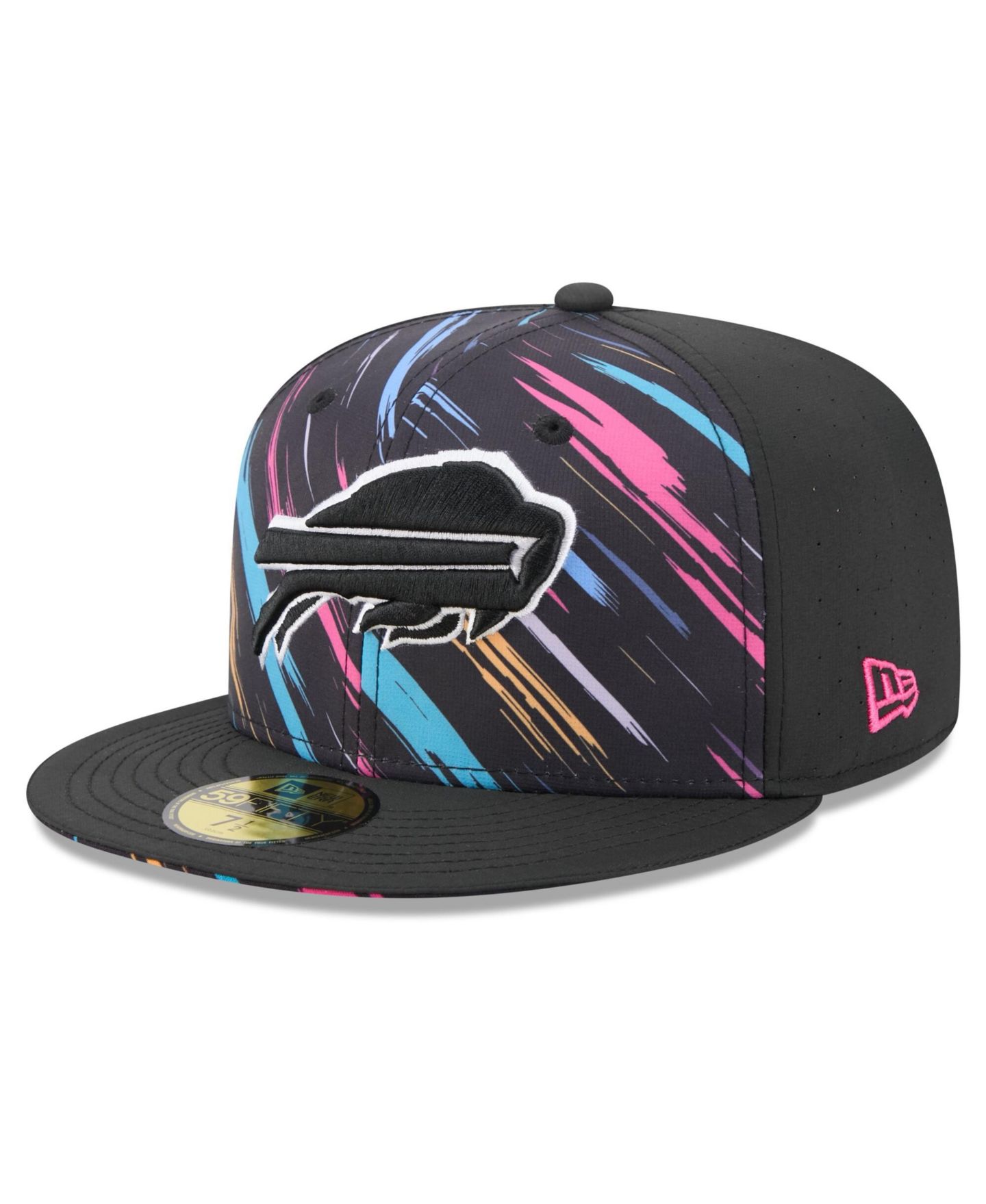 Мужская кепка New Era Black Buffalo Bills 2026 NFL Cruical Catch 59FIFTY Fitted Hat — фото 4