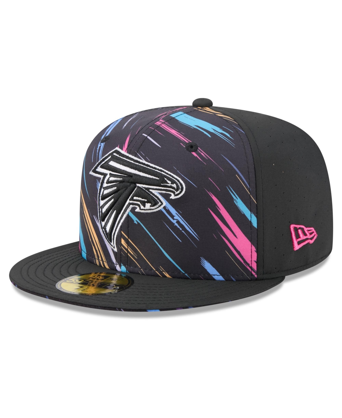 New Era Men's Black Atlanta Falcons 2026 Nfl Cruical Catch 59FIFTY Fitted Hat
