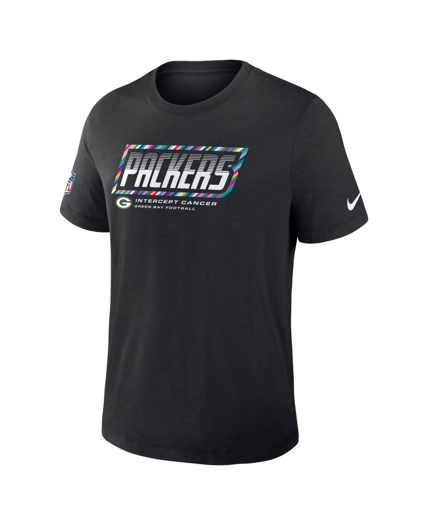 Мужская футболка Nike Black Green Bay Packers 2026 NFL Cruical Catch Sideline Dri-Fit — фото 4