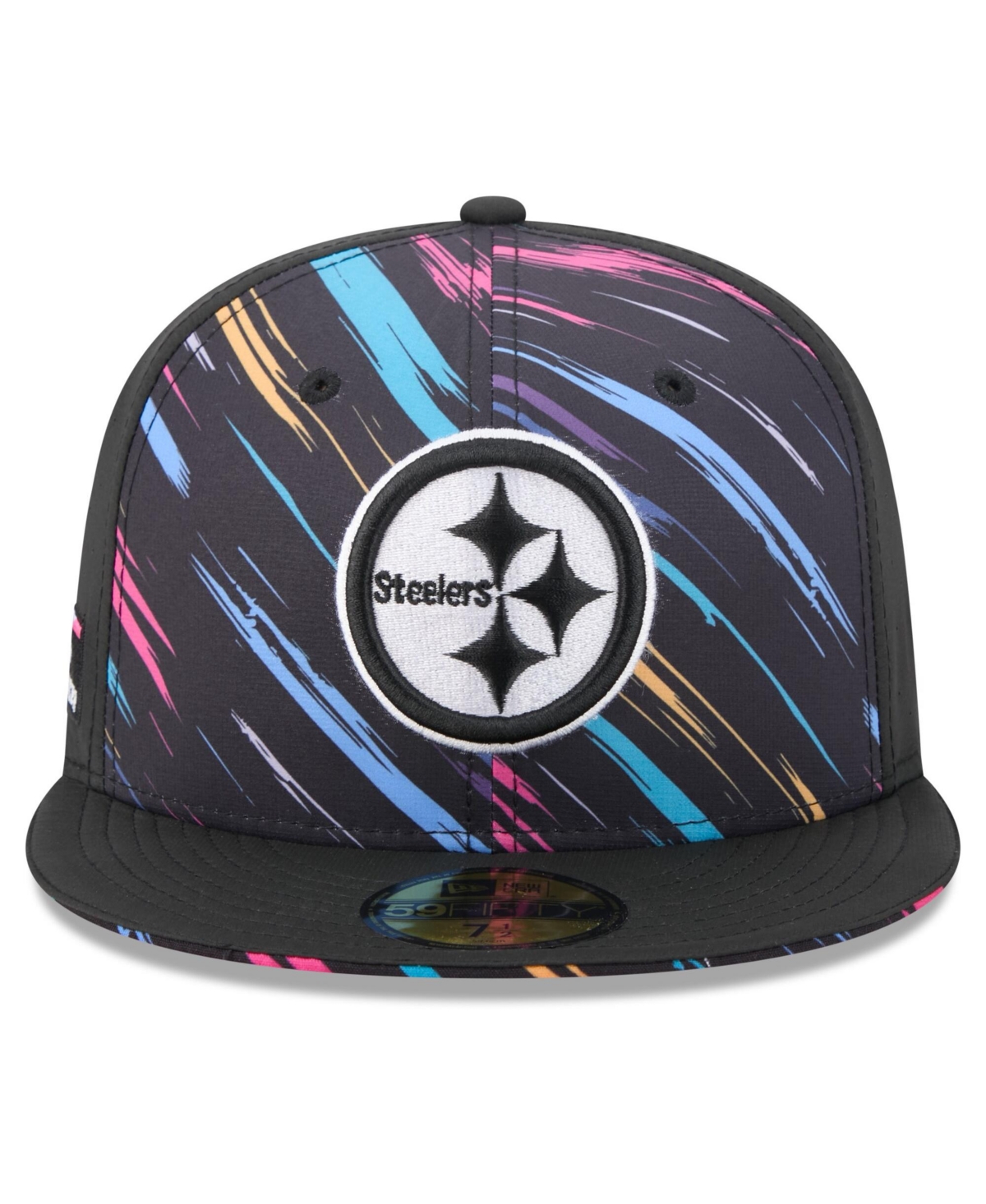New Era Men's Black Pittsburgh Steelers 2026 Nfl Cruical Catch 59FIFTY Fitted Hat