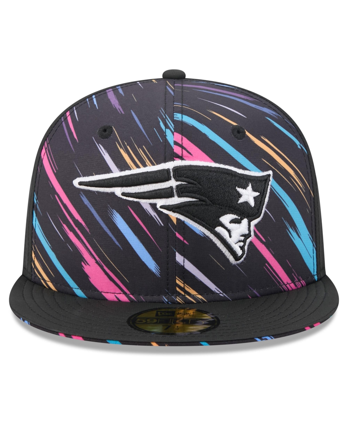 New Era Men's Black England Patriots 2026 Nfl Cruical Catch 59FIFTY Fitted Hat