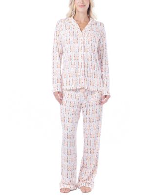Women's Western Prairie Print Pajama Set