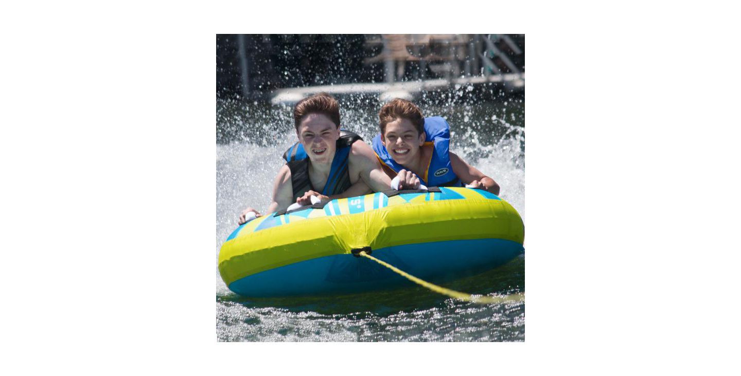 Детская игрушка RAVE Cutter 2-Rider Tapered Inflatable Towable Tube, Ages 12+ — фото 3