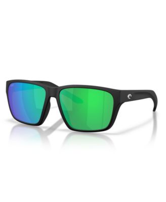 Unisex Polarized Rectangle Rizzler Sunglasses 6S9141