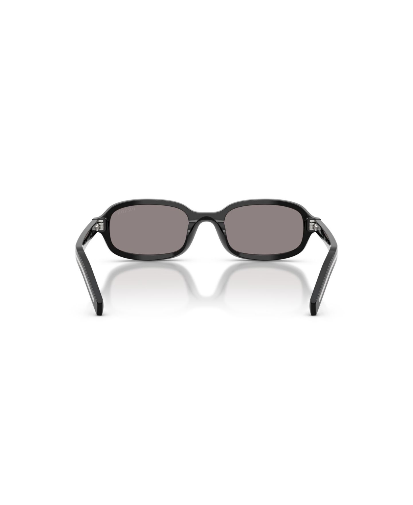 Женские солнцезащитные очки Prada Oval Heritage Sunglasses PR D06S, цвет: Чёрный — фото 2