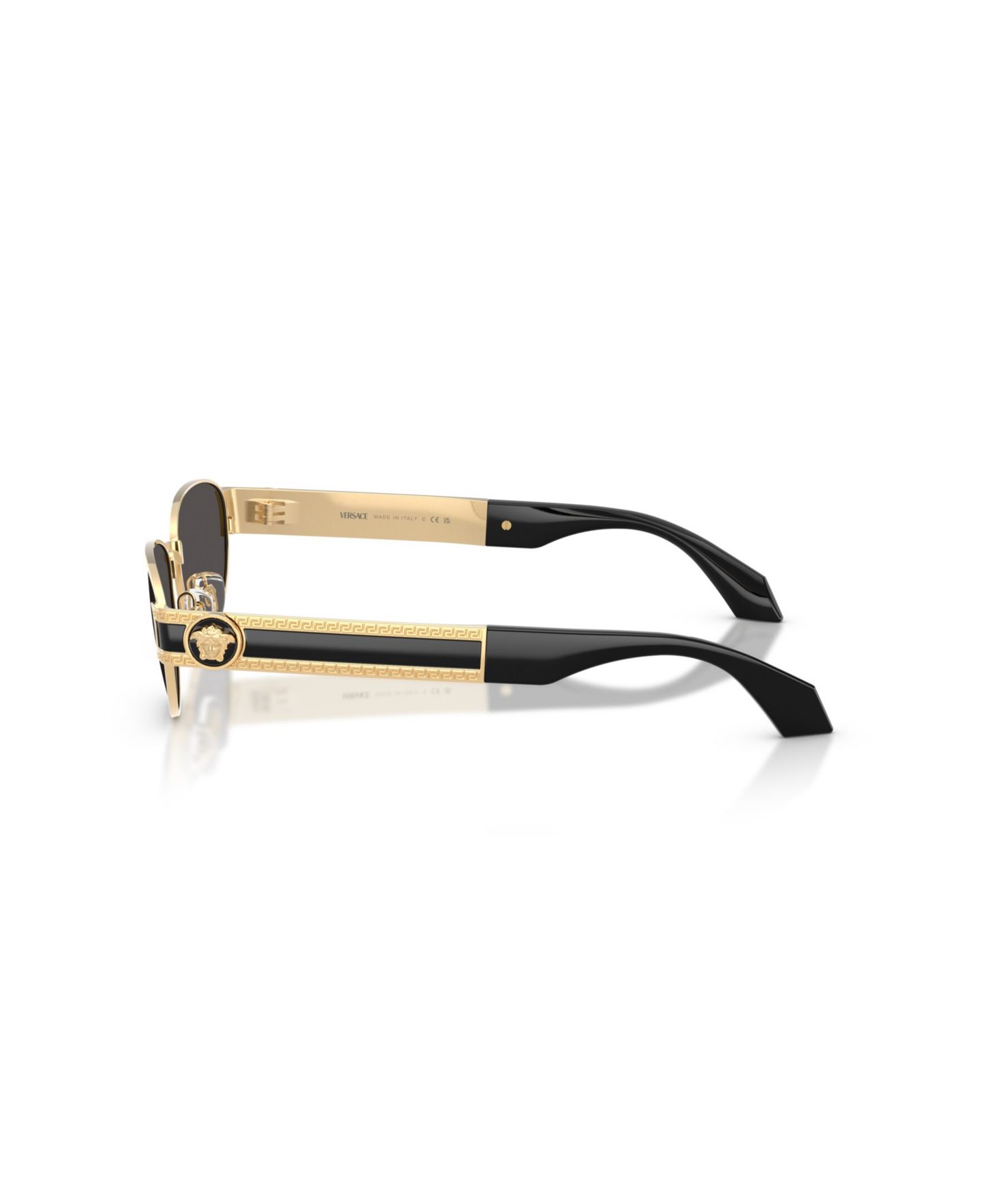 Женские солнцезащитные очки Versace Cat Eye Sunglasses VE2304, цвет: Золотой — фото 3