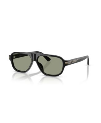 Aviator Green Lens Sunglasses EA4285U