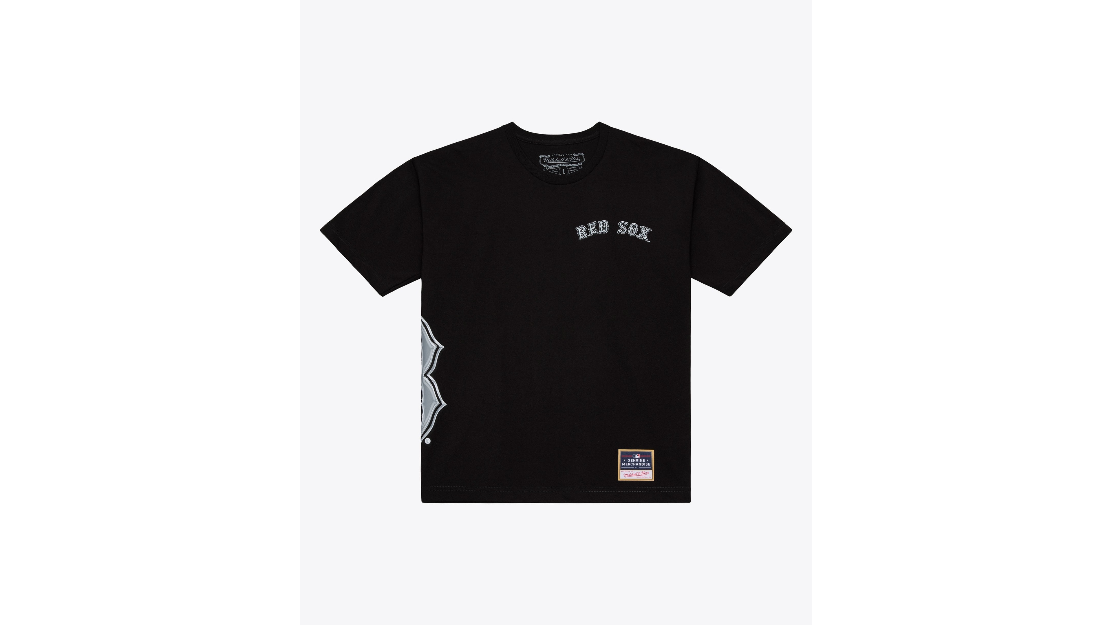 Mitchell & Ness Men's Boston Red Sox Chrome Heritage T-Shirt
