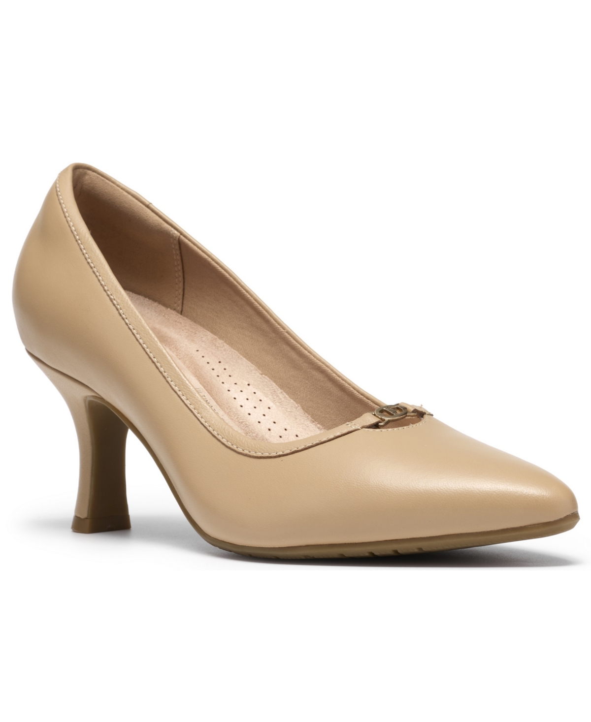 Clarks Women's Kacelyn Grace Pointed-Toe Kitten Heel Pumps
