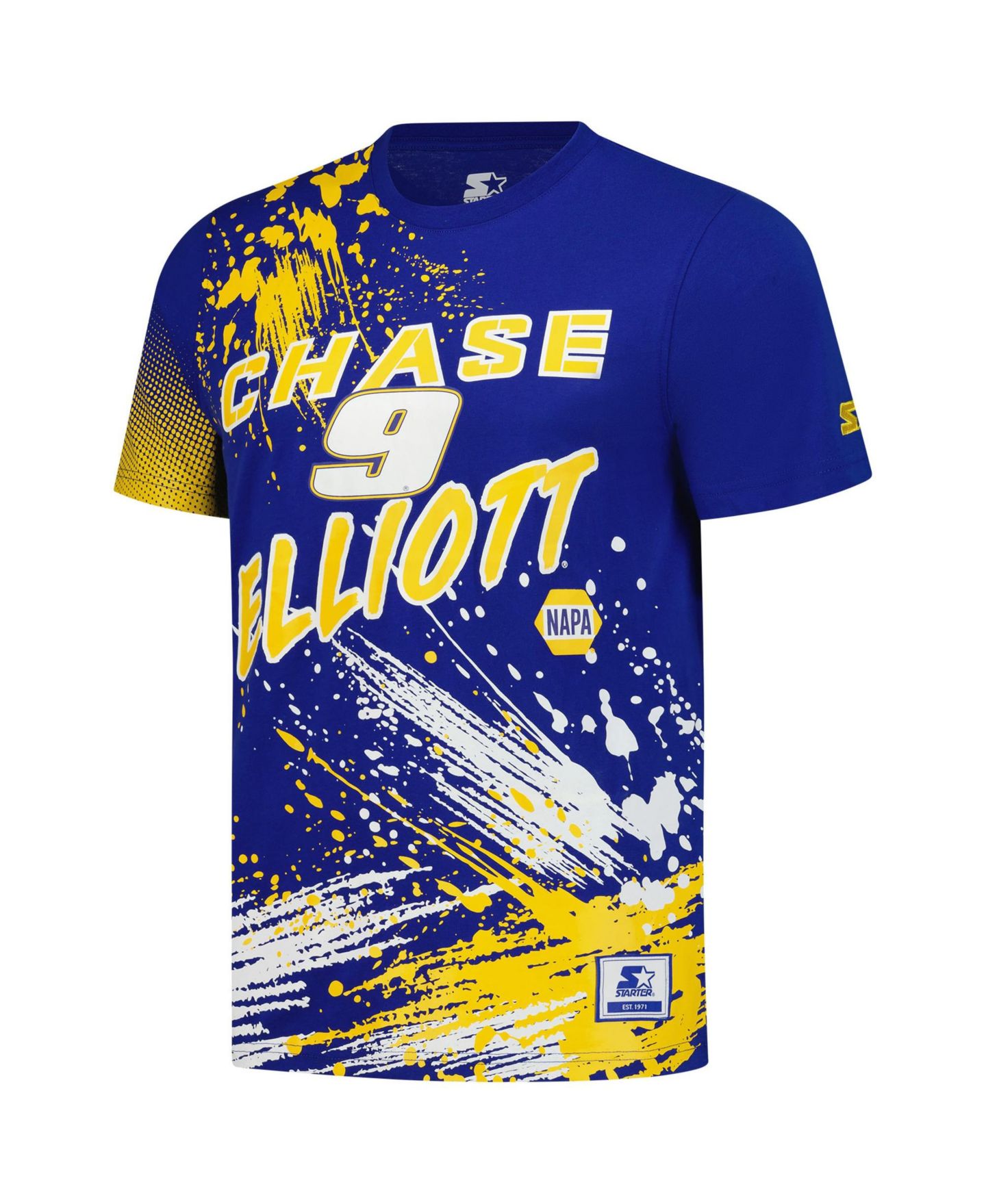 Мужская футболка Starter Royal Chase Elliott Touchdown Extreme — фото 2