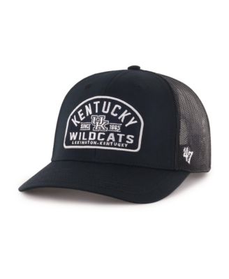 Men's '47  Black Kentucky Wildcats Leland Trucker Adjustable Hat