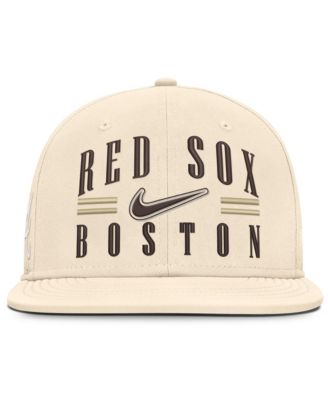 Men's Natural Boston Red Sox True Dri-FIT AeroBill Fitted Hat
