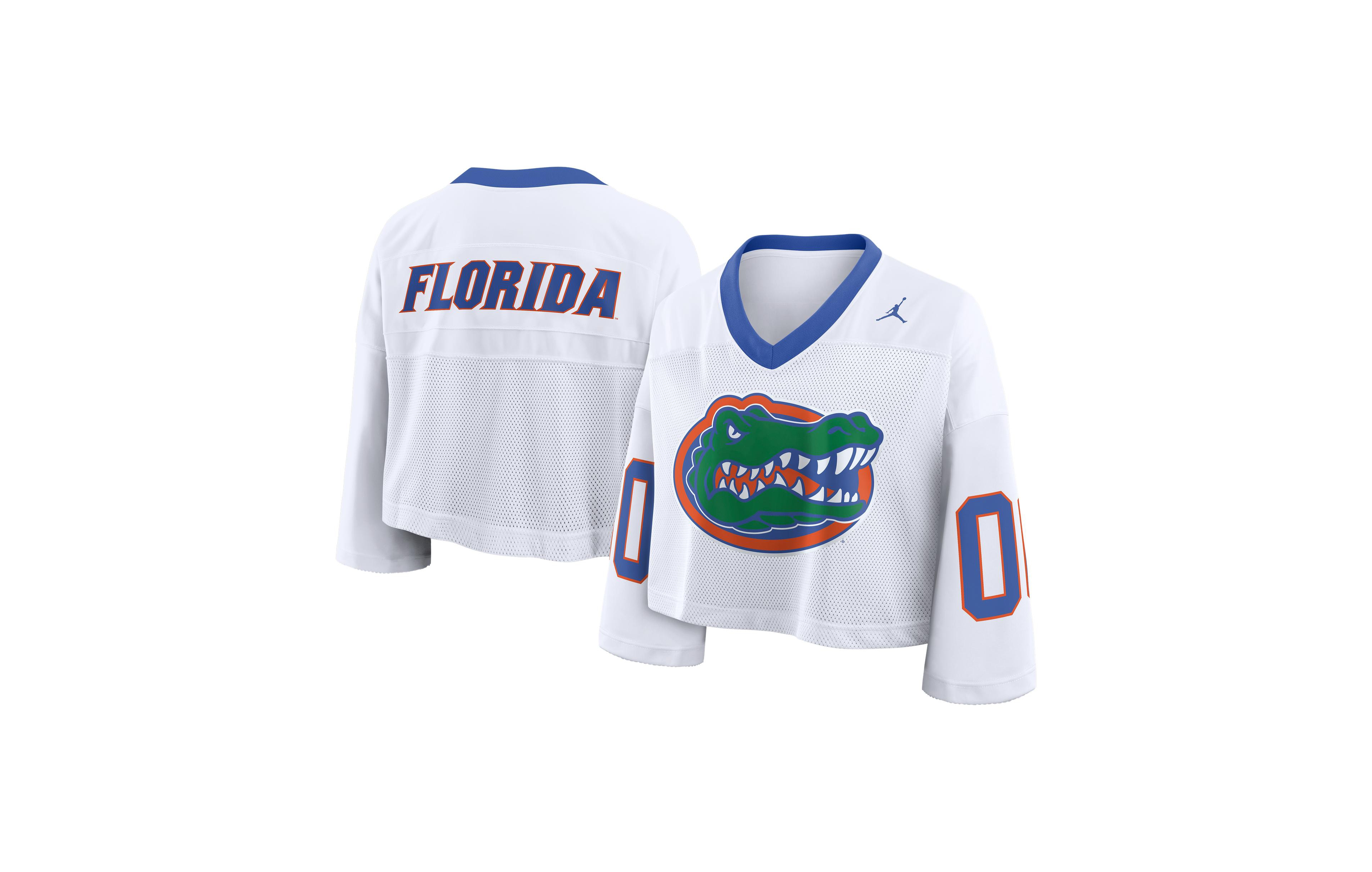 Nike Women's Florida Gators Oversized Cropped Jersey