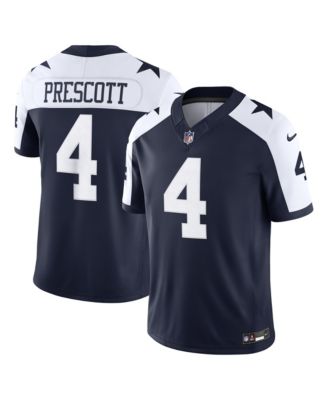 Men's Dak Prescott Navy Dallas Cowboys Alternate Vapor F.U.S.E. Stitched Limited Jersey
